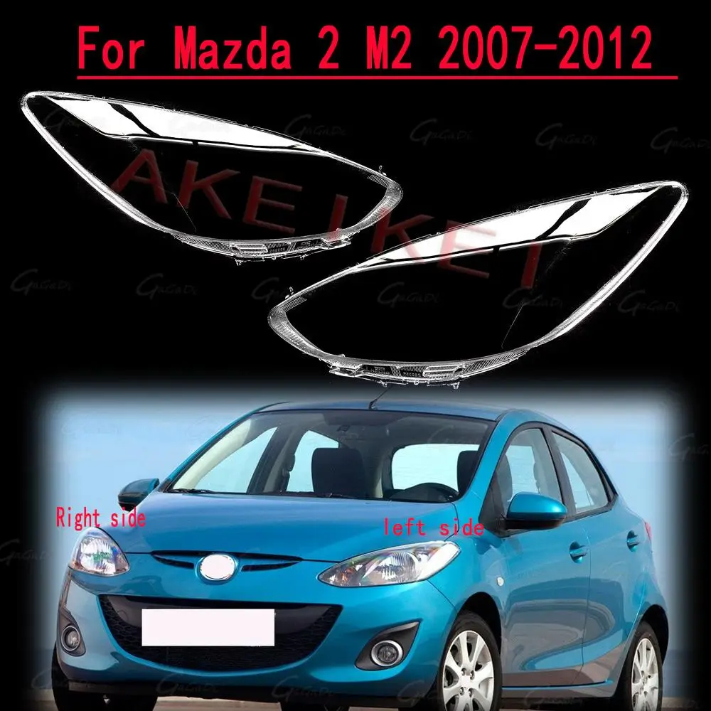 

Car headlamp lampshade is suitable for Mazda 2 M2 2007-2012 headlight lens headlight lamp shell