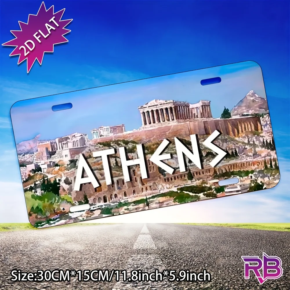 2D Flat - 1pc 2D Flat Sign | Athens Wall Art With 