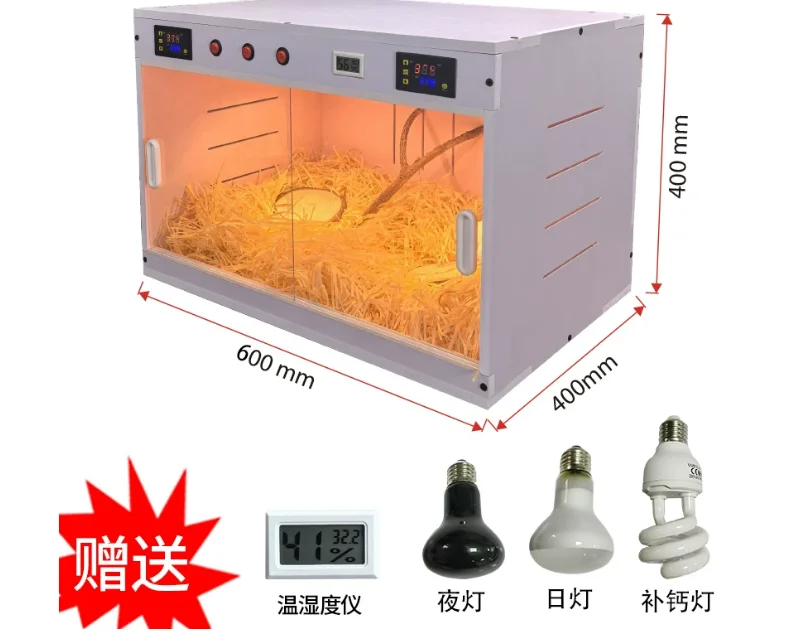 Dual Temperature Control Pet Air Warmer Parrot Thermostat Chick Guardian Barn Juvenile Bird PVC Warming Box