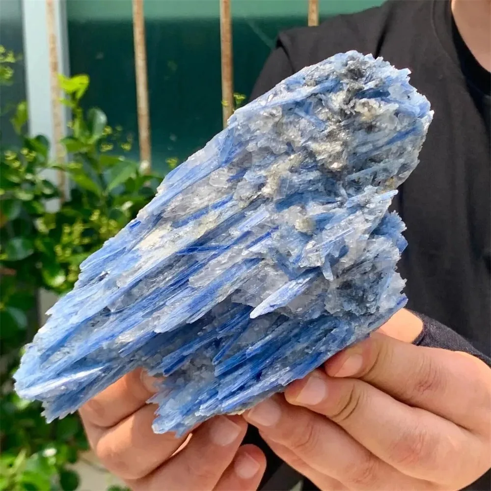 Natural Blue Kyanite Rough Stone Specimen, Raw Crystal Mineral for Healing, Reiki, Meditation & Jewelry Making