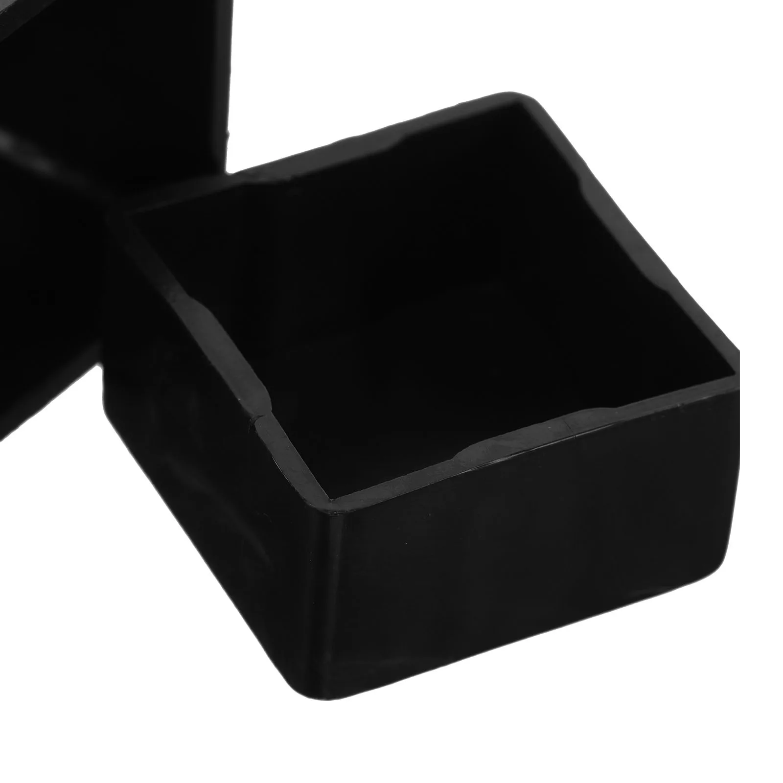 20 قطعة حامل الطباشير البلياردو الأسود 1.1 بوصة مربع المحمولة السنوكر ملحق طاولة مسبح مكعبات الطباشير صندوق تخزين