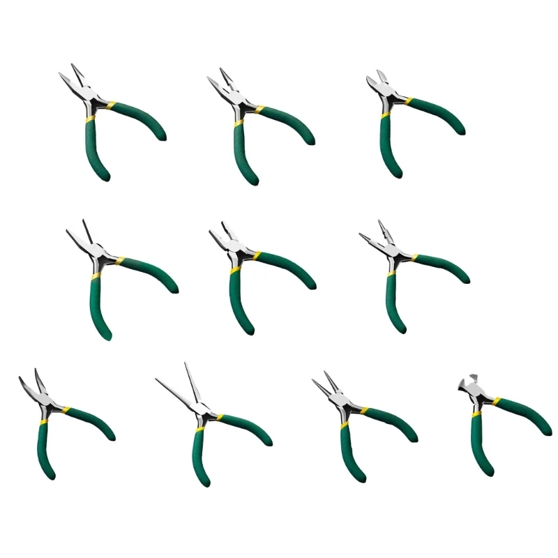 

5 Inch Long Needle Nose Pliers Chrome Vanadium Insulated, Non-Serrated, Long Nose Pliers for Jewelry Making Dropship