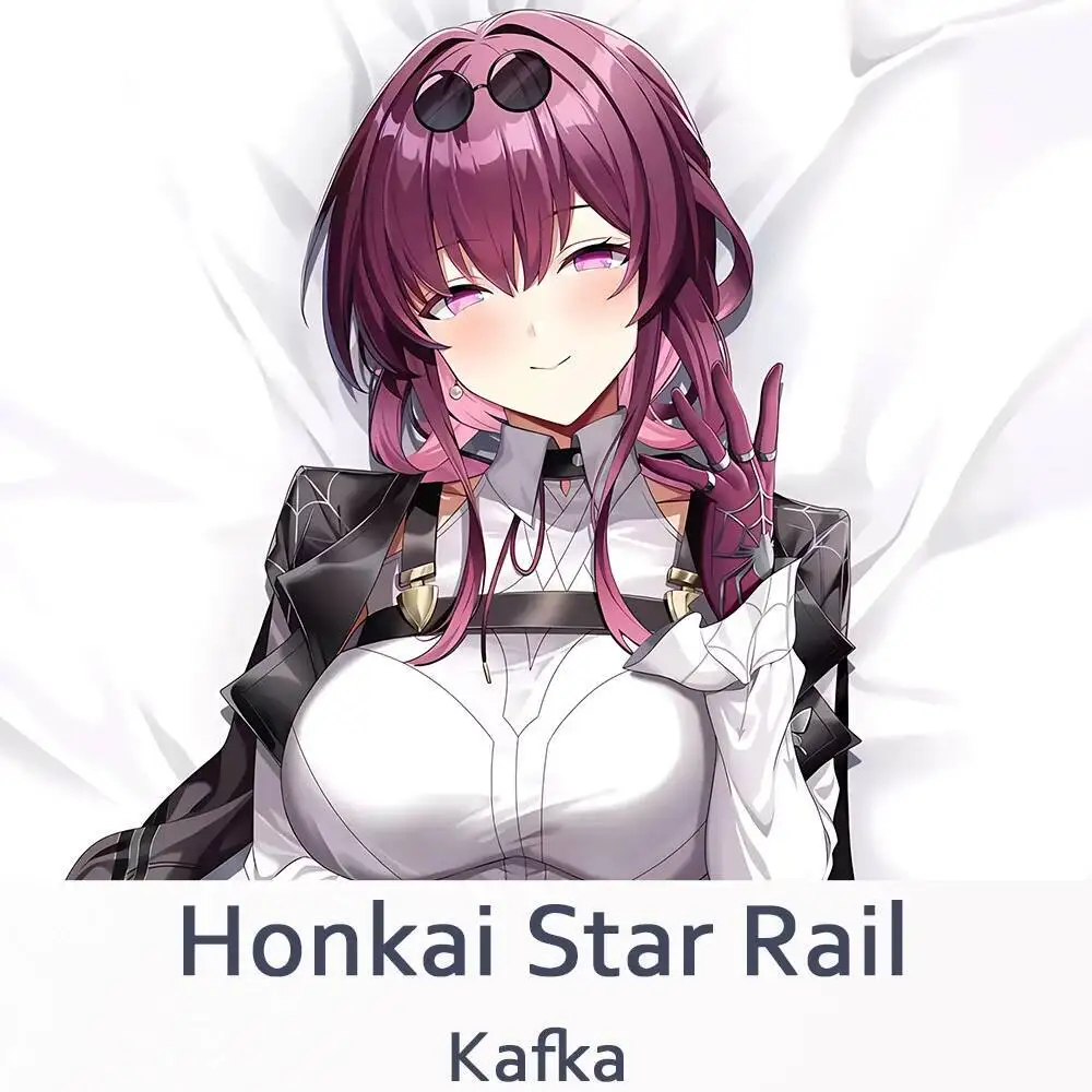

Honkai Star Rail Kafka Dakimakura 2WAY Чехол для тела в стиле аниме Otaku Подушка Чехлы для подушек Рождественские подарки