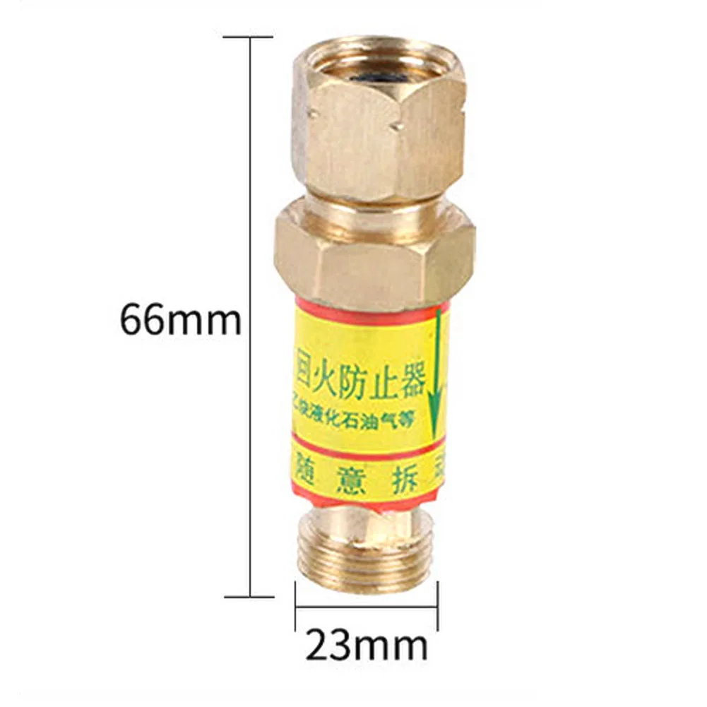 HF2 Acetylene Gas Welding Check Valve with Automatic Reset Flame Arrestor for Safe Welding and Cutting Applications