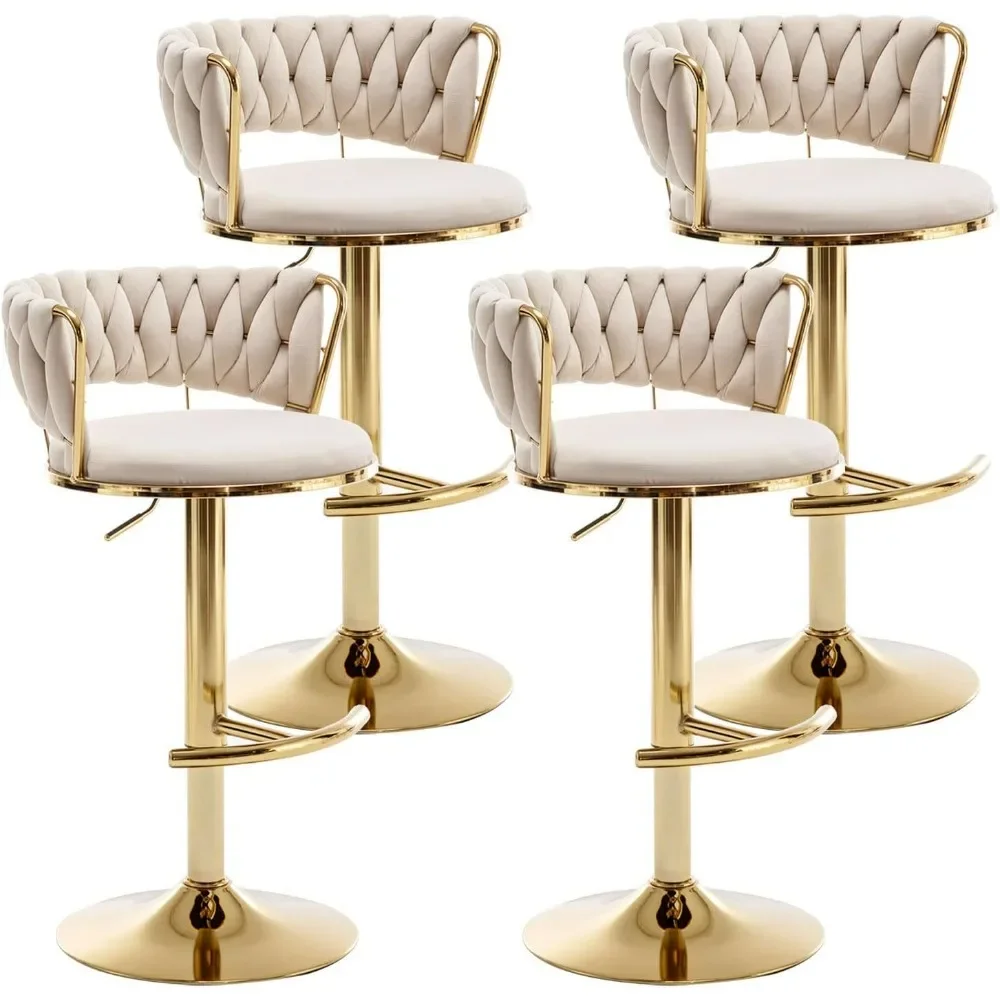 Velvet Stools Set O…