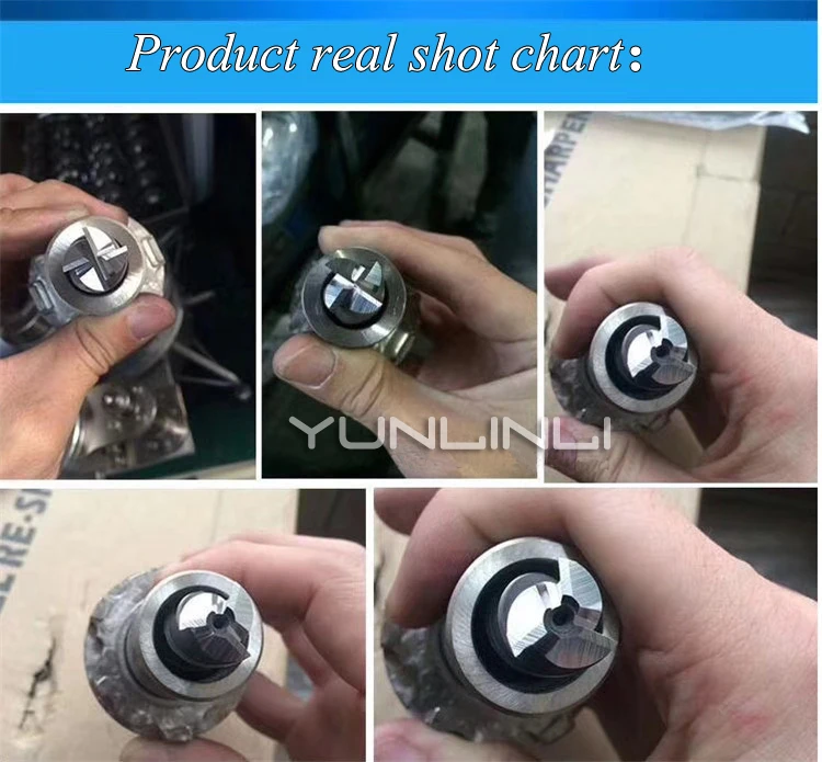 Universal Milling Cutter Grinder 7000rpm Sharpening Tool For Tungsten Steel Round Rod Cutter Milling Repair Machine ERM-12
