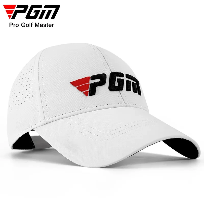 PGM Men\'s Golf Caps Sun Protection Shade Breathable Male Casual Cap Moisture Wicking Sun Hat MZ039