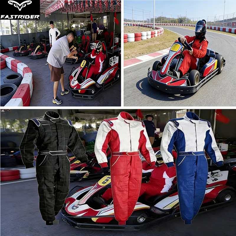 Hot Selling Adult Professional Waterproof Karting Overalls for Car Motorcycle Motocross Racing Club Training 오토바이 슈트