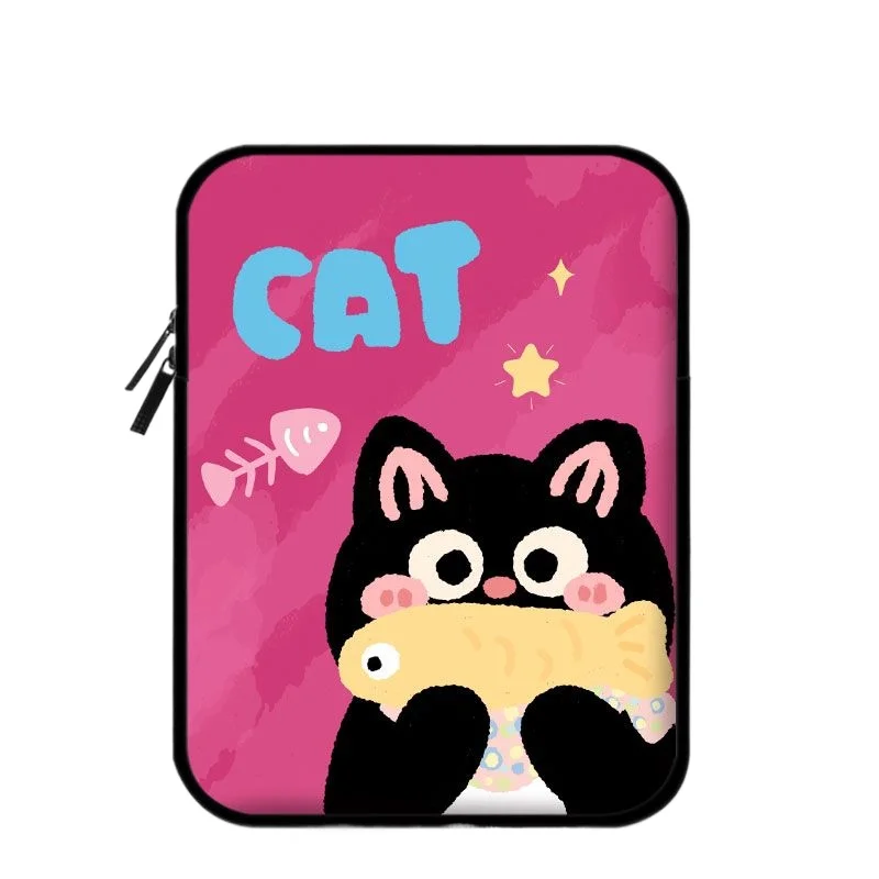

Cute Cartoon Cat Laptop Case 13-14 15-16 Inch Protective Computer Bag Laptop Case 9.7-11 Inch Tablet Sleeve Bag Travel Case Gift