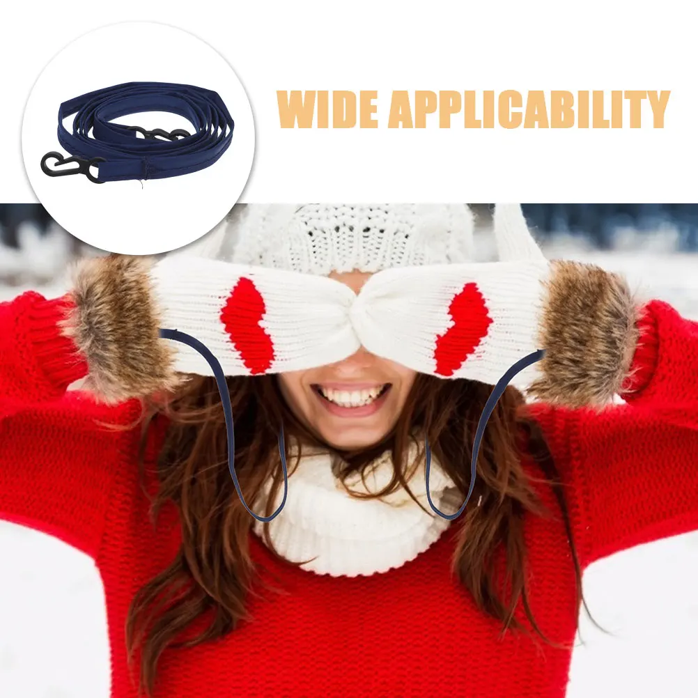 2 قطعة حامل القفاز لمشبك معدني قوي على قفازات الأقواس على سلسلة قفاز مرفق ملحقات السلامة الشتوية لـ #4