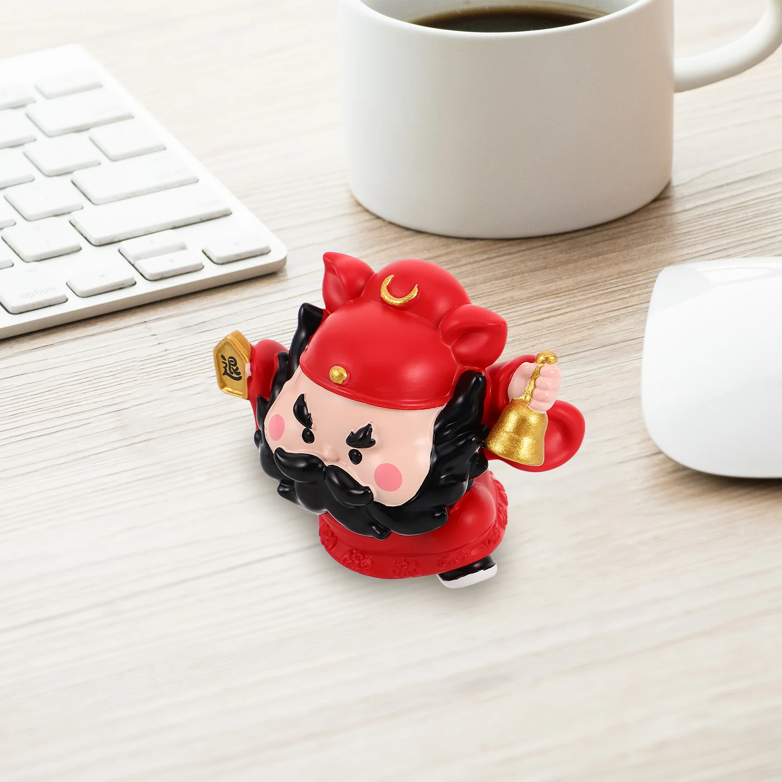 

1pcs Exquisite Resin Desktop Chinese Style Ornament Office Decor Meditating Sculpture Car Dashboard Ornament Artistic