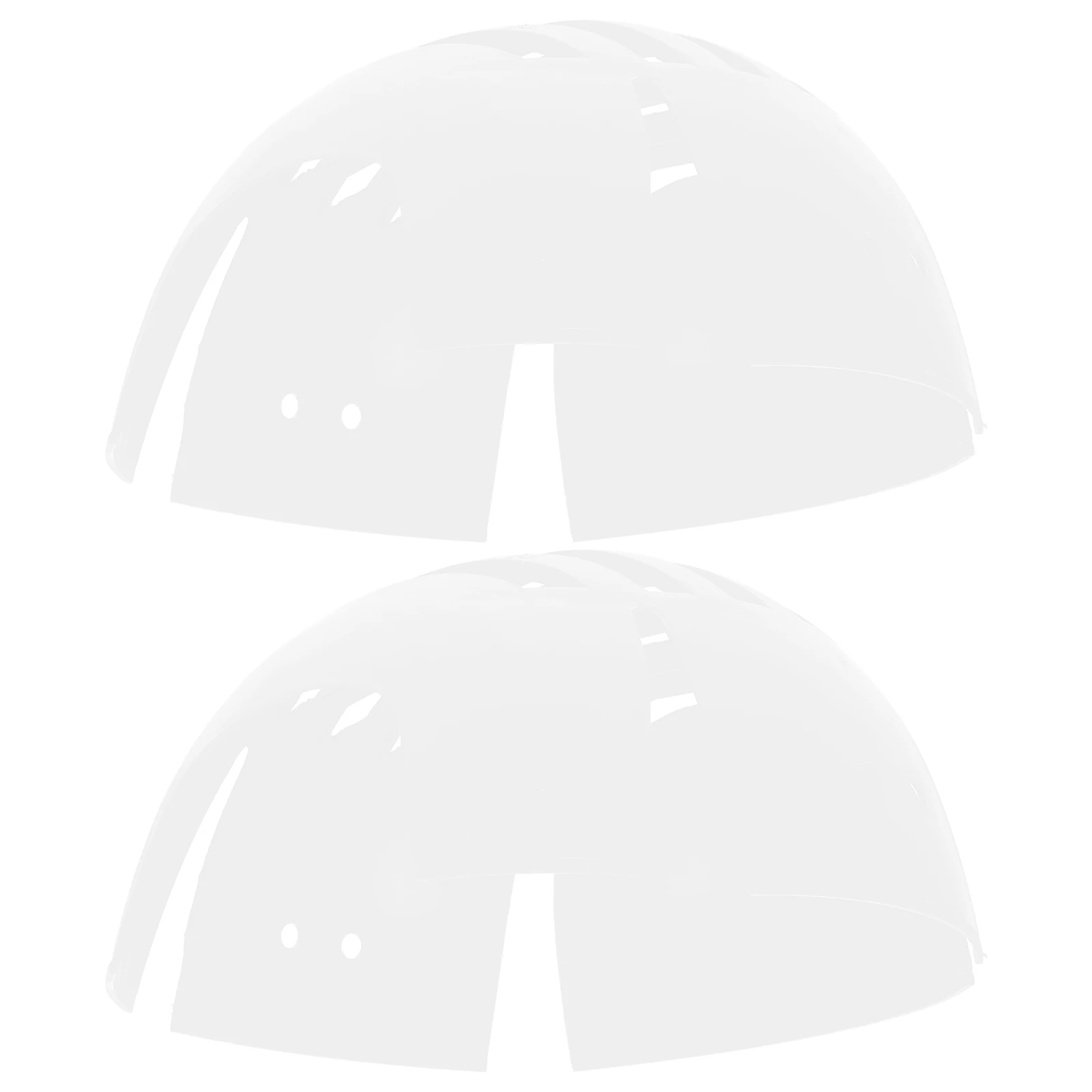 

2 Pcs Plastic Cap Lining Baseball Caps Support Hat Protector Holders Inserts for Shape Universal Pad Form Shaper
