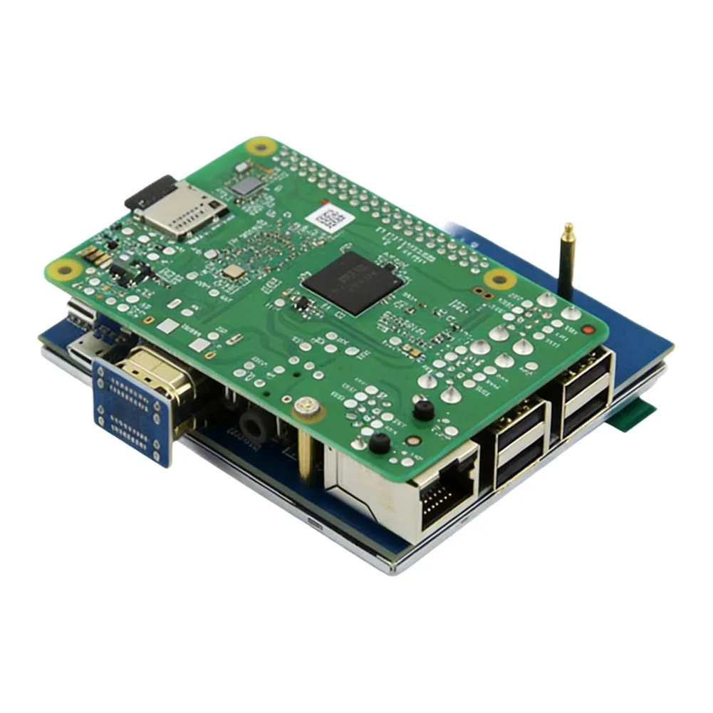 Pi Compatible 5 inch LCD Touch Screen 800x480 Resolution IPS Panel Designed for Single Board Computer Applications