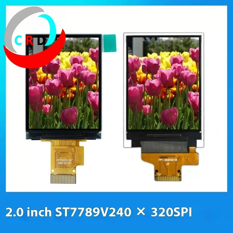 Changruida 2.0 polegadas TFT display de cristal líquido LCD tela serial 240X320 tela colorida ST7789 tela nua SPI oled stm32