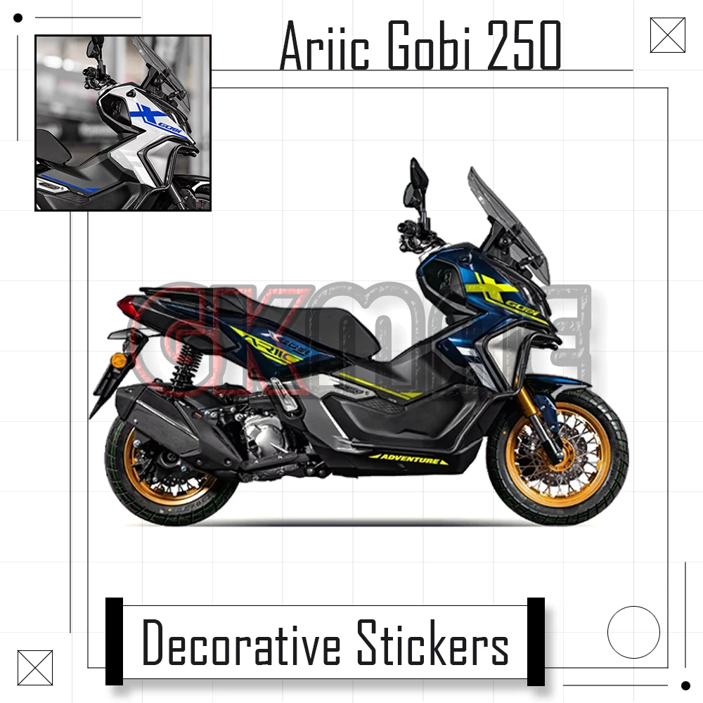 

New For Ariic Gobi 250 Gobi250 2025-2026 Motorcycle Modified Decorative Stickers Anti-scratch Stickers Car Body Protective Film