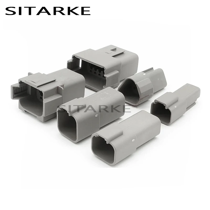 1 компл. Deutsch DT Connector DT06-2S/DT04-2P 2P 3P 4P 6P 8P 12P водонепроницаемый Электрический штекер для автомобильного двигателя с штифтами