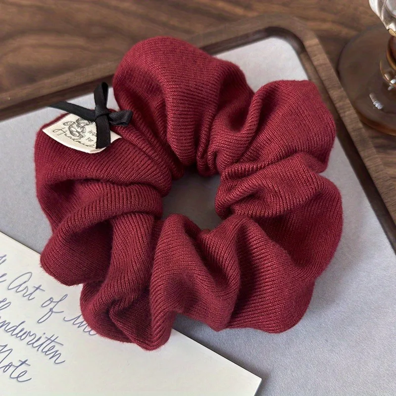 1 قطعة نسيج محبوك متعدد الألوان عقال الرجعية التسمية الديكور مرونة عالية مادة لينة ملابس الشارع اليومية بسيطة متعددة الاستخدامات