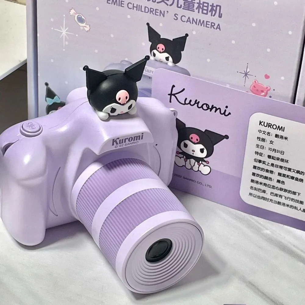 

The New Cute Cartoon Sanrio Long Lens Children's Camera Toy Can Take Pictures and Record High Definition 4800W Laurel Dog Sanrio