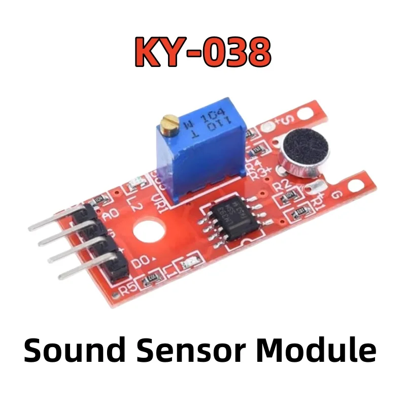 KY-038 Sound Sensor Module Sound Control Sensing Small Switch Microphone Module Sound Control Module