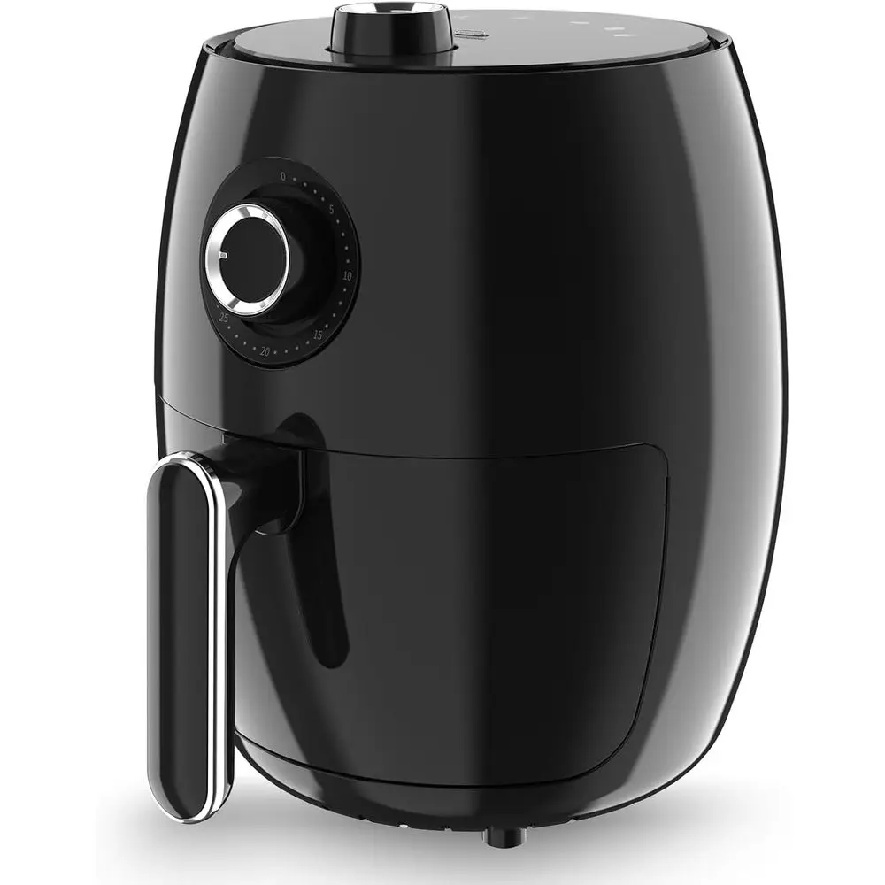 

2.1QT 4-in-1 Mini Airfryer Compact, Bake, Roast, Reheat, 98% Less Oil, Adjustable Temp & Timer, Quiet, Nonstick Dishwasher Safe