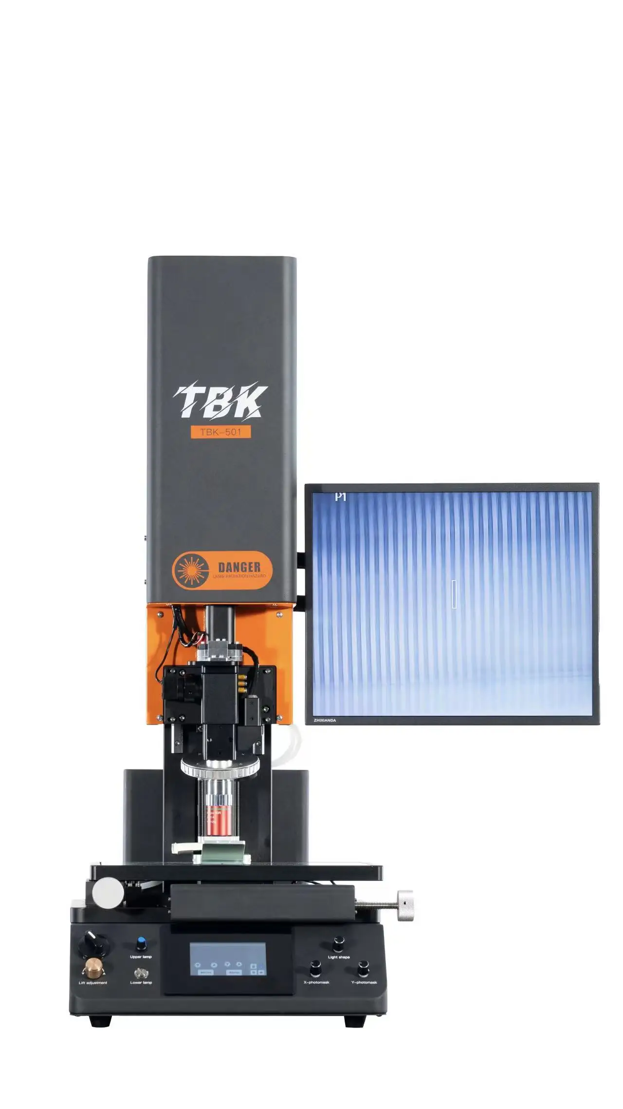 TBK 501 with High Magnification and Smart Focus Screen Repair is more Accurate for Laser Repair Line Machine