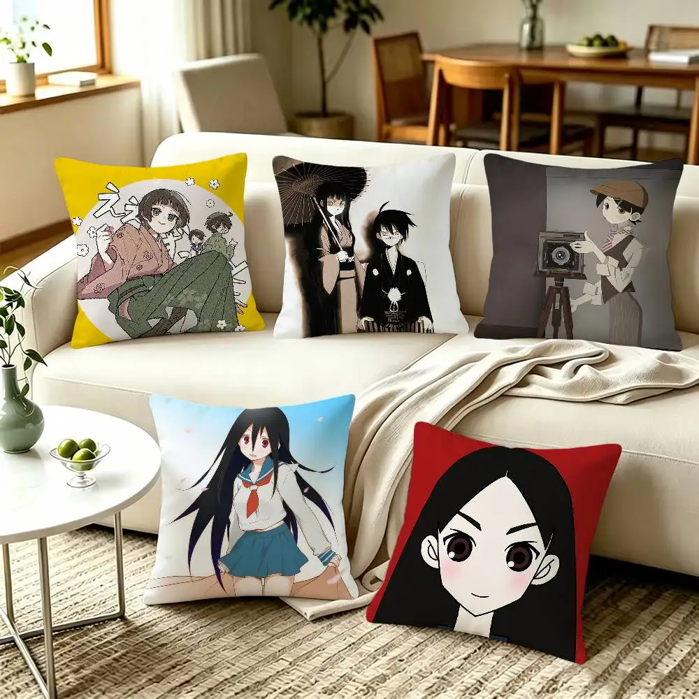 Sayonara Zetsubou Sensei Anime Home Sofa Cushion Covers and Aecorative Custom Pillow Covers