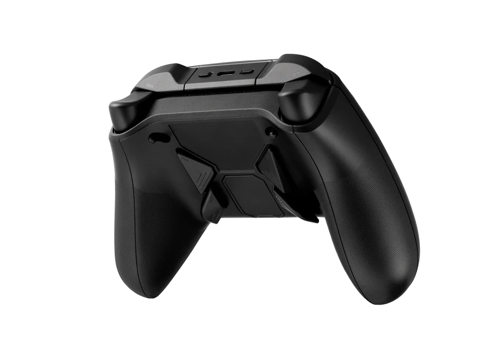 Control de Juego ROG Raikiri Pro con Pantalla OLED Integrada, Conectividad Versátil de Tres Modos, Uso con Cable USB-C, 2.4GHz o Bluetooth en PC