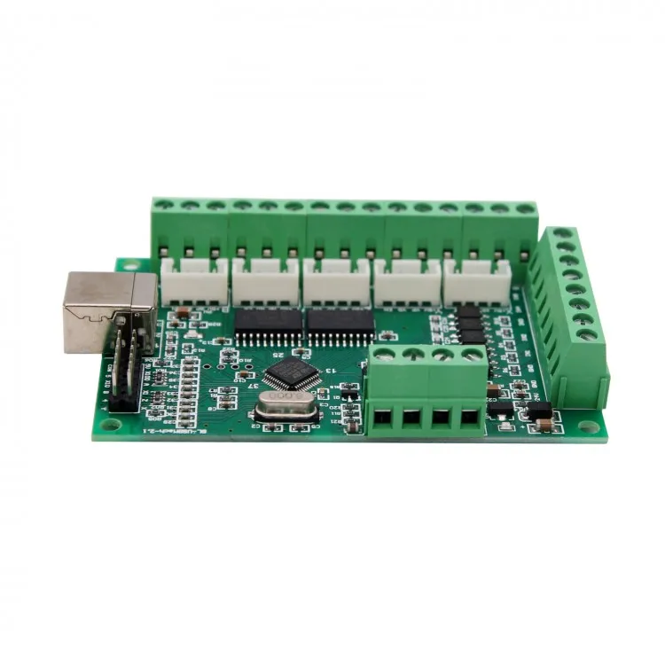 Scheda di controllo del movimento Mach3 USB Mach3 a 4 assi 100KHz Scheda breakout CNC Controller di movimento Mach3 per CNC