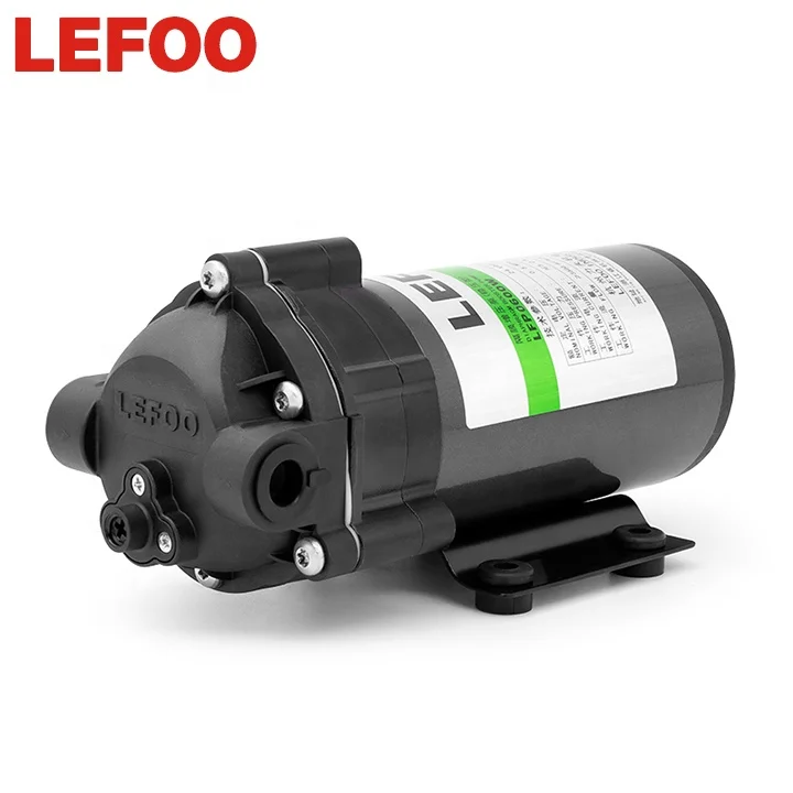 LEFOO CE NSF Certification 12vdc 600 GPD Reverse Osmosis Booster Pump Ro Filter Booster Pumpfor Hot Cold Ro Water Purifier