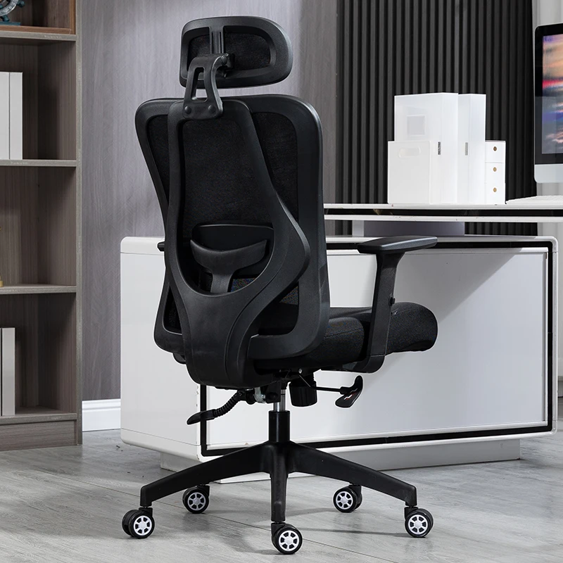 Recliner Office Desk Chair Ergonomic Comfy Design Lazy Folding Swivel Office Chair Lounges Wheels Cadeira Gamer Furniture MQ50BG