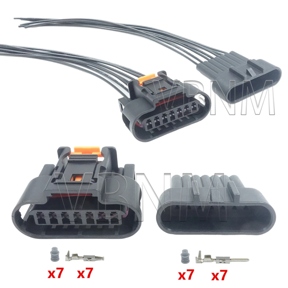 7-контактный 1,5 мм 1930-0958 PP10000888 автоматическая розетка катушки зажигания автомобильная вилка водонепроницаемый разъем для Chevrolet Buick Opel