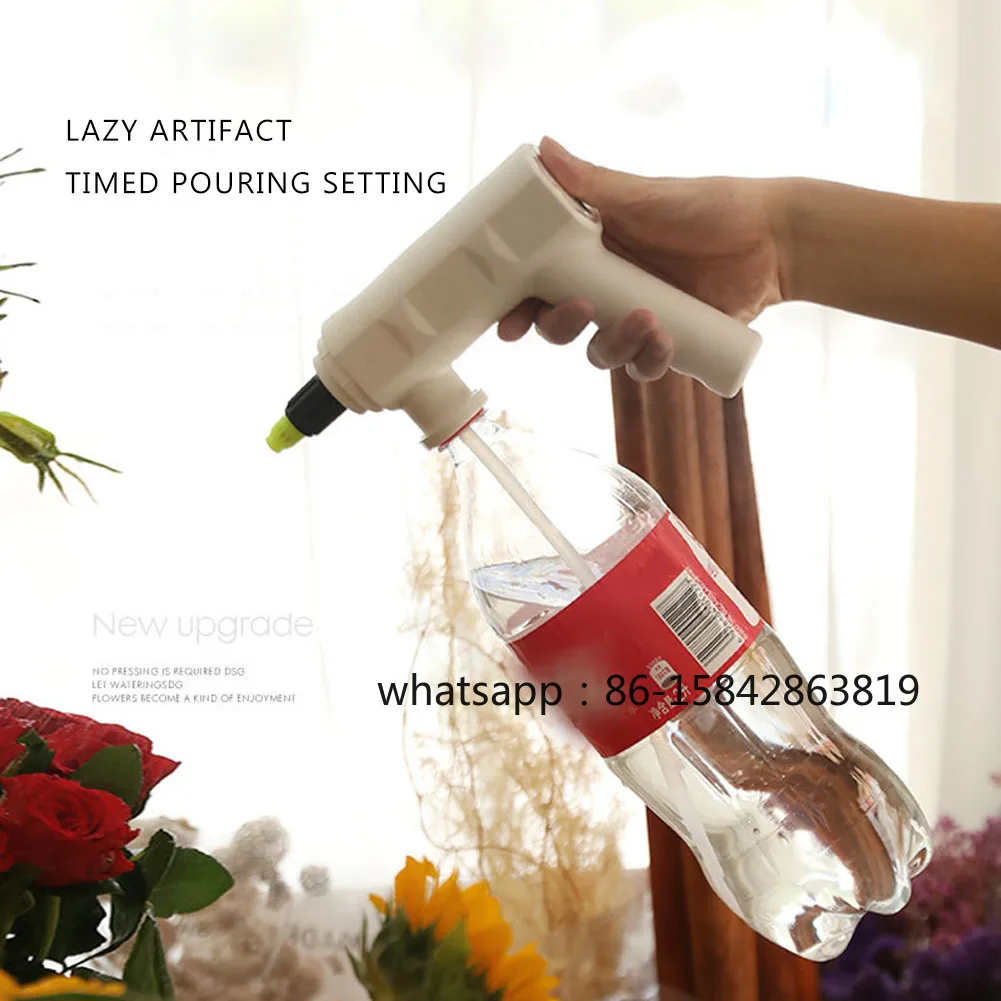 Electric Plant Spray Bottle Automatic Watering Fogger USB Garden Tool Handheld Garden Sprayer Electric Fogger Watering