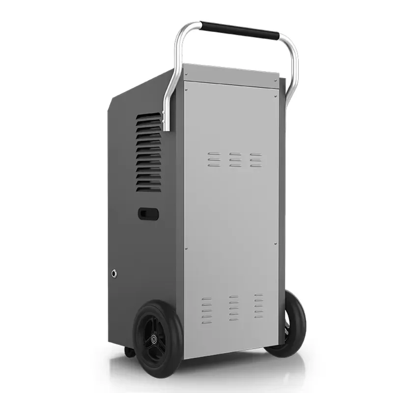Industrial Dehumidifier Stainless Steel Air Drying Machine High Capacity Moisture Remover for Warehouse Basement Factory Use
