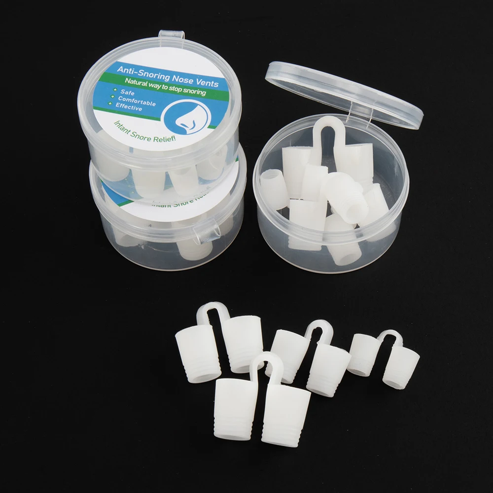 1/4/8 قطعة أجهزة مكافحة الشخير الشخير فتحات الأنف موسعات الأنف الشخير الحل ليلة النوم المعونة للسفر التنفس في الهواء الطلق