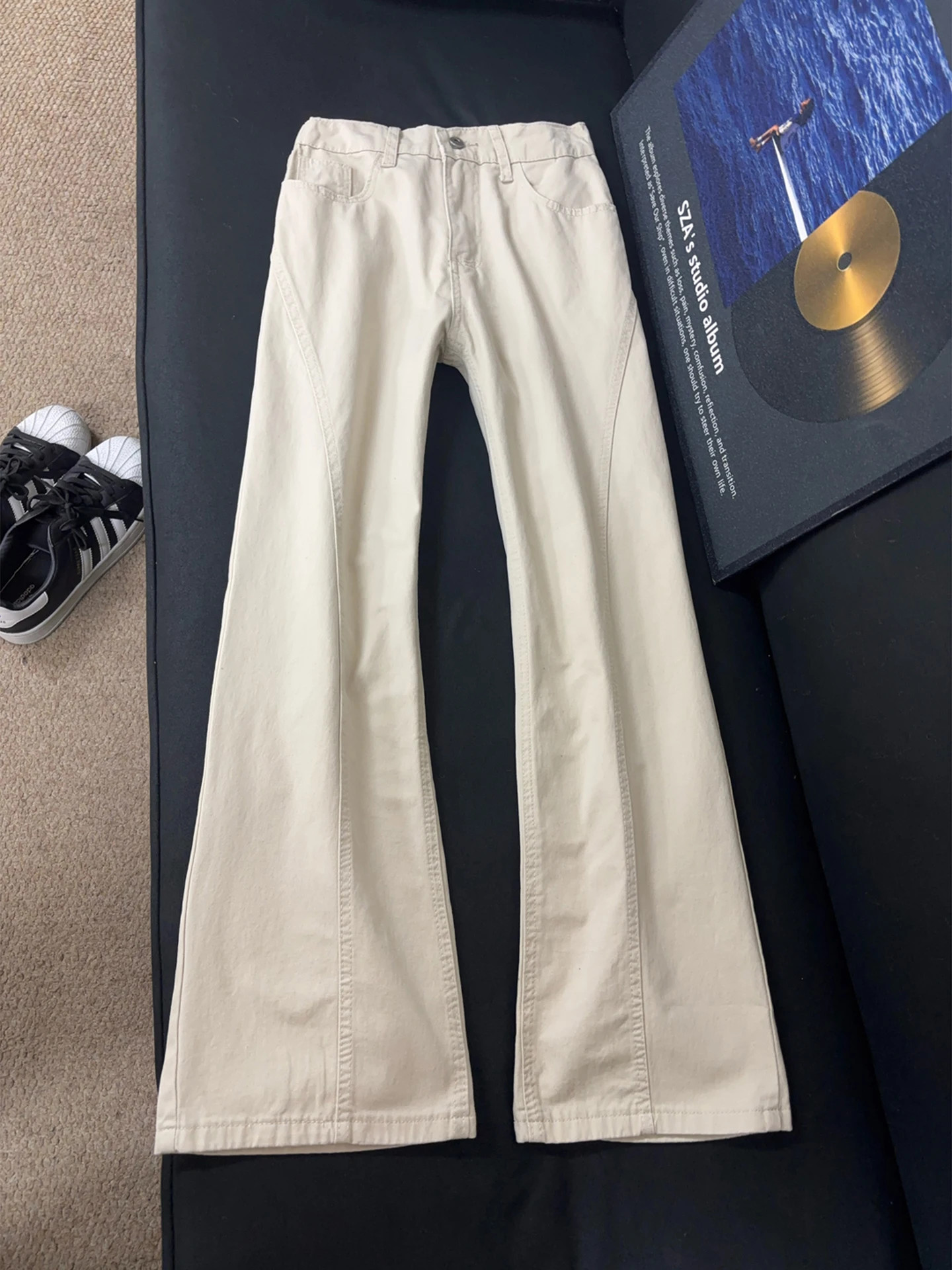 

Cleanfit American High Street Men's Jeans Spring New Style Trendy Straight Leg Knife Casual Cotton Denim Pants