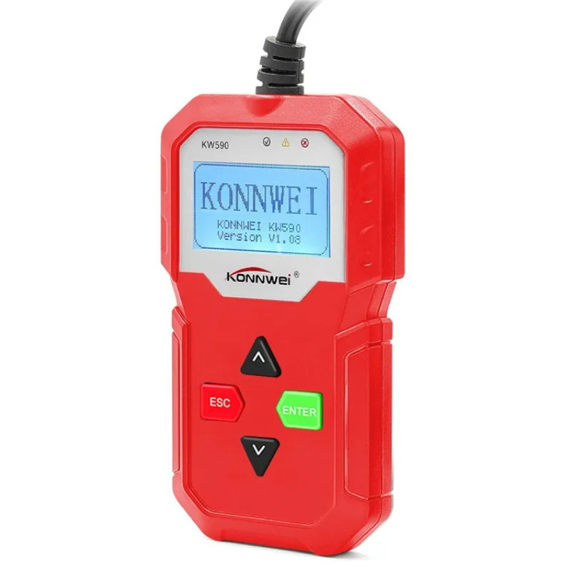 KW590 obd2 Car Auto Diagnostic Tool Handheld OBD2 For 12V Gasoline,Diesel Vehicles