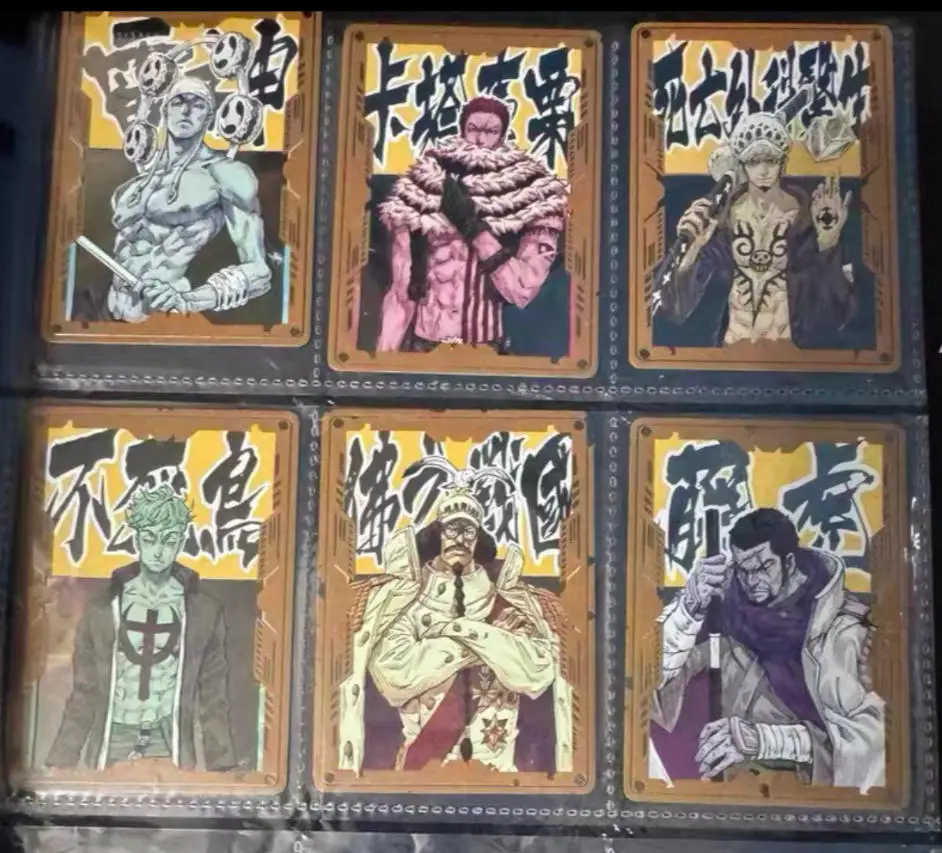 Mengka Anime One Piece GR SSN SGR SSP Set of Cards Luffy Sanji