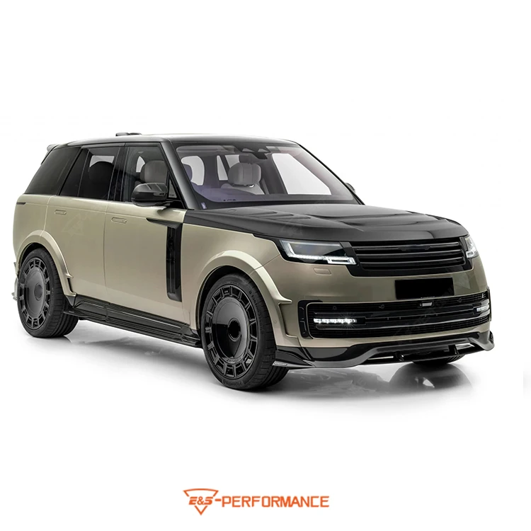 ترقية M نمط الجبهة الشفاه الخلفية الناشر هود الجانب التنانير طقم الجسم لاند روفر رينج روفر رواج 2023 طقم السيارة #3