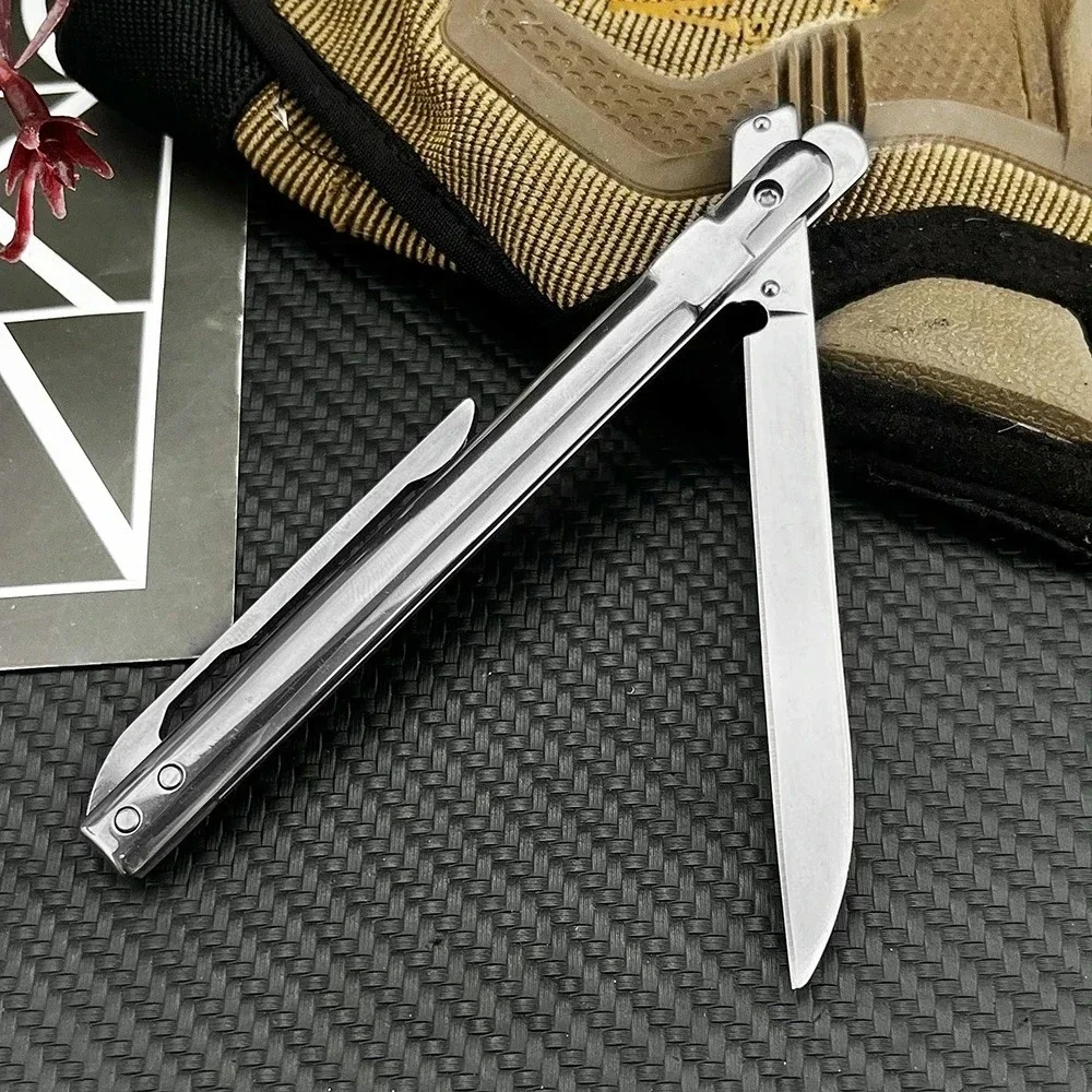 Durable Outdoor Adventure Hiking Fishing Knife Portable Multi-purpose Jungle Climbing Backpacking Knife Fruit Knife Daily Cutter