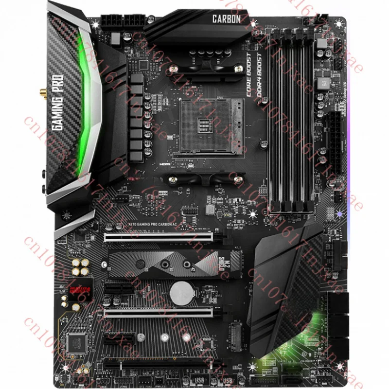 

FOR MSI X470 GAMING PRO CARBON AC AM4 AMD Gaming Motherboard DDR4 64GB.