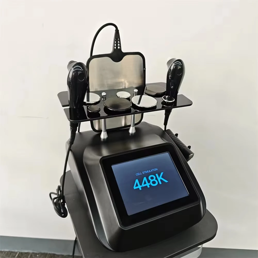 2025 Tecar Therapie Fysio Machine 448 kHz Unieke Res en Cap JMD Sportblessure Behandeling Hoge Frequentie Elektrische Therapie Apparatuur
