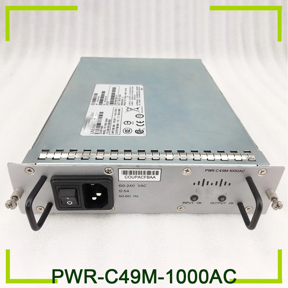 For CISCO Power Supply Used On WS-C4900M Series Switches PWR-C49M-1000AC