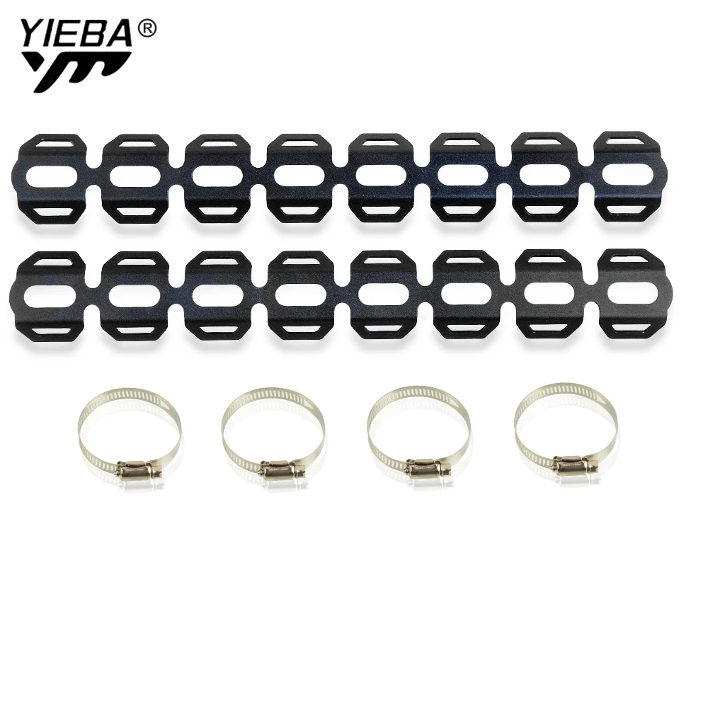 

For Yamaha R6 R1 R3 Tenere 700 DL1000 CB400X CB500X CB1000R CB650R XADV750 Exhaust Shield Protector Cover Exhaust Pipe Crash