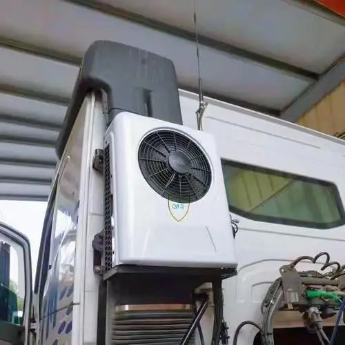 Universal Bus Ambulance Vehicle Refrigeration Evaporator Assembly Unit,12V/24V DC Air Conditioning for Truck,HVAC Cooling System