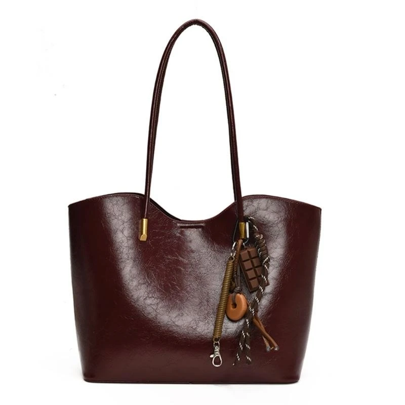 

Unique Shoulder Bag PU Leather Top Handle Handbag for Office or Casual Outings