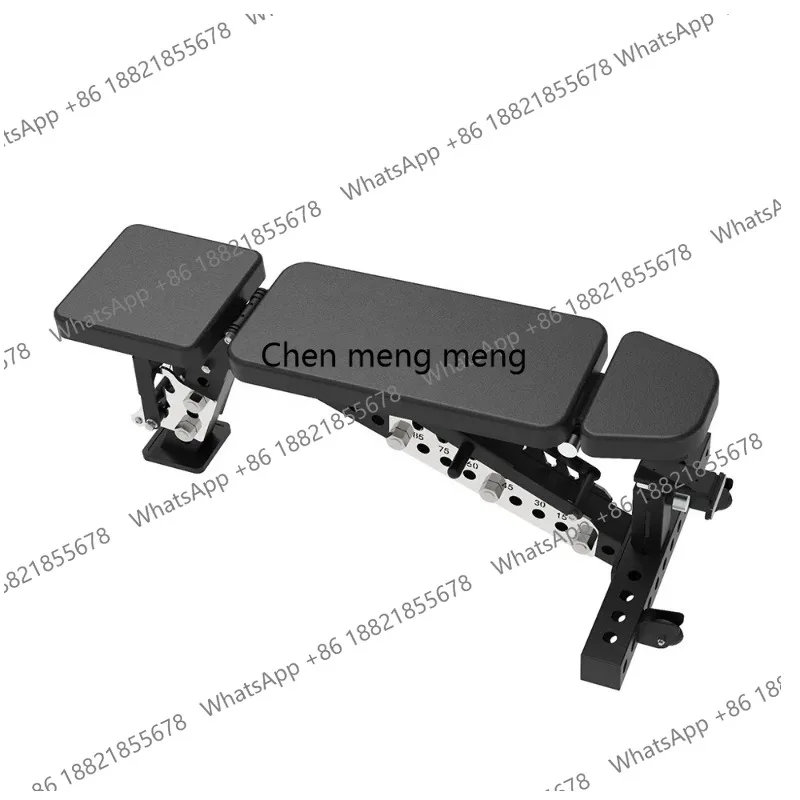 

Высококачественная регулируемая стальная скамья для жима гантелей с отягощениями для тренировки мышц и силовых упражнений, в продаже