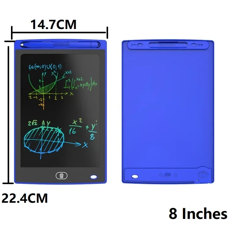 Tablet graficzny LCD, tablica do pisania LCD, tablet LCD do projektowania, elektroniczny notatnik graficzny, magiczny tablet do rysowania.