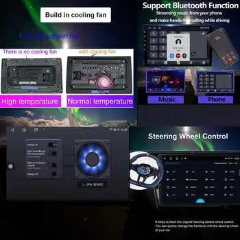 Android 16 pro Mercedes Benz třídy A W169 A160 A180 A200 A220 autorádio GPS CarPlay multimediální video RDS DSP 2 DIN DVD 8 nejlepší prodej Multimédia Mercedes W169 - №4