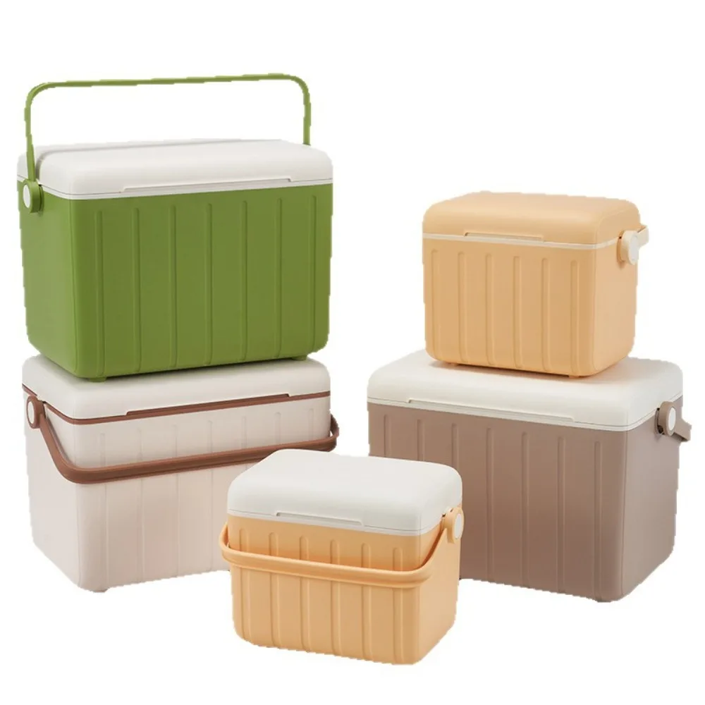 Outdoor insulated box camping stall refrigerated box commercial ice fishing ice bucket commercial heat preservation and freshnes 4