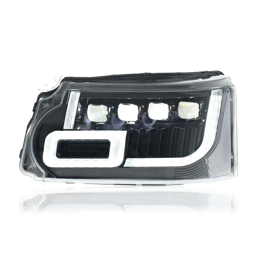 Per Land Rover Range Rover Led fari 2010 2011 2012 2013 Sport L320 Vogue L322 accessori aggiornamento Led Front Light Assembly